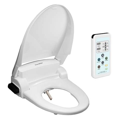 Warm air dryer, adjustable to 5 levels, which eliminates the need for <strong>toilet</strong> paper. . Bidet toilet seat home depot